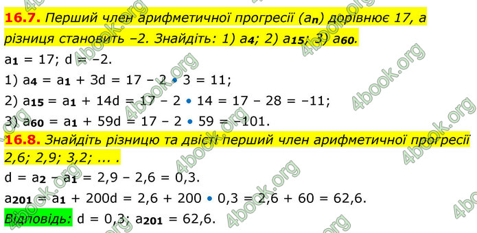 ГДЗ Алгебра 9 клас Мерзляк НУШ