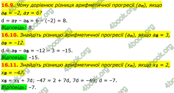 ГДЗ Алгебра 9 клас Мерзляк НУШ