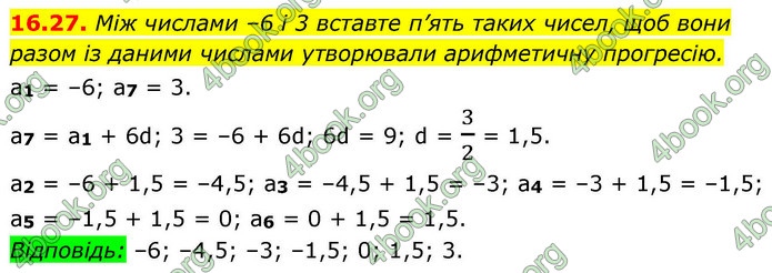 ГДЗ Алгебра 9 клас Мерзляк НУШ