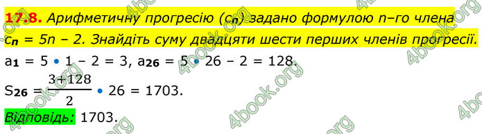 ГДЗ Алгебра 9 клас Мерзляк НУШ