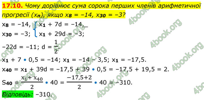 ГДЗ Алгебра 9 клас Мерзляк НУШ
