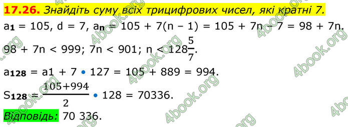 ГДЗ Алгебра 9 клас Мерзляк НУШ