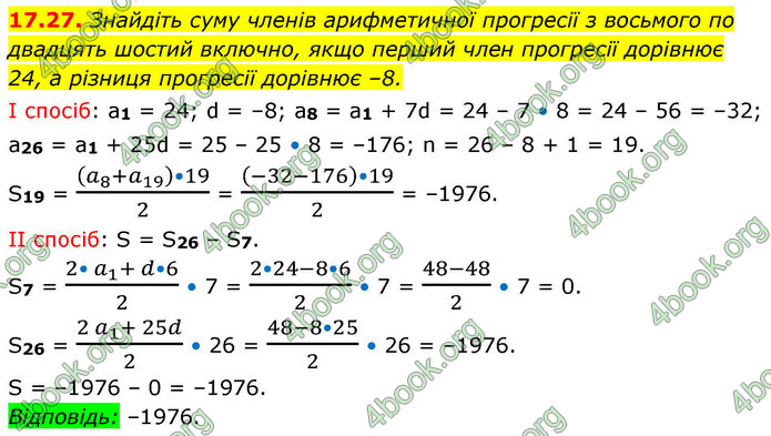 ГДЗ Алгебра 9 клас Мерзляк НУШ