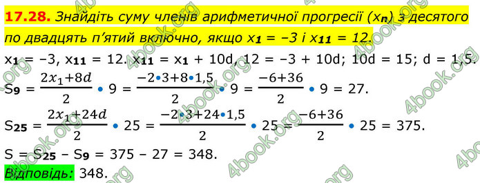 ГДЗ Алгебра 9 клас Мерзляк НУШ