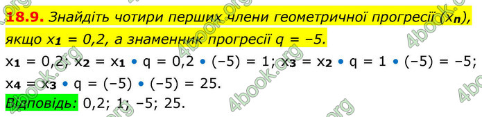 ГДЗ Алгебра 9 клас Мерзляк НУШ