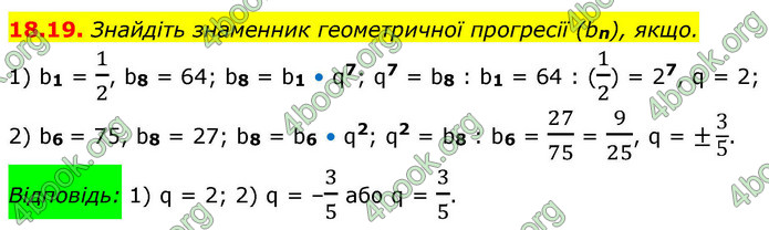 ГДЗ Алгебра 9 клас Мерзляк НУШ