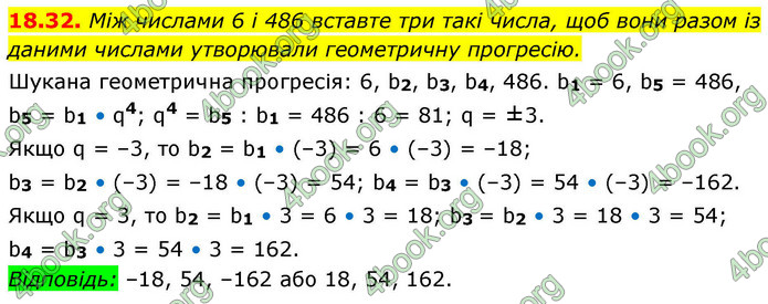 ГДЗ Алгебра 9 клас Мерзляк НУШ