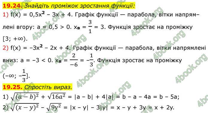 ГДЗ Алгебра 9 клас Мерзляк НУШ