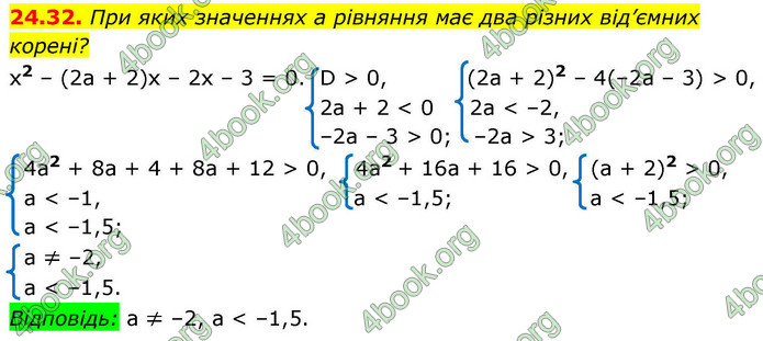 ГДЗ Алгебра 9 клас Мерзляк НУШ