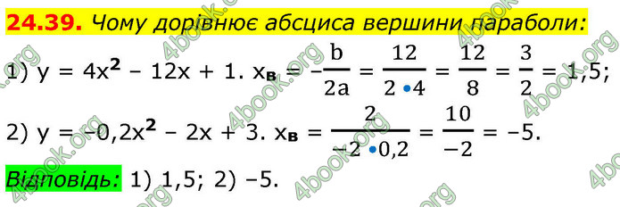 ГДЗ Алгебра 9 клас Мерзляк НУШ