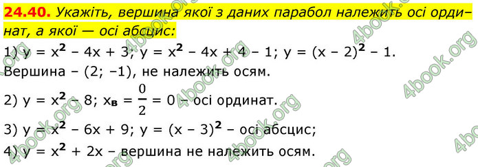 ГДЗ Алгебра 9 клас Мерзляк НУШ
