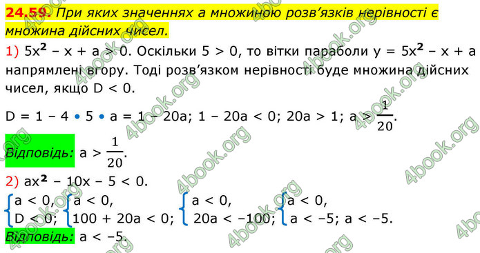 ГДЗ Алгебра 9 клас Мерзляк НУШ