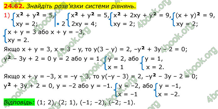 ГДЗ Алгебра 9 клас Мерзляк НУШ