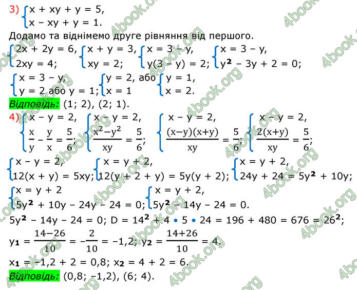 ГДЗ Алгебра 9 клас Мерзляк НУШ