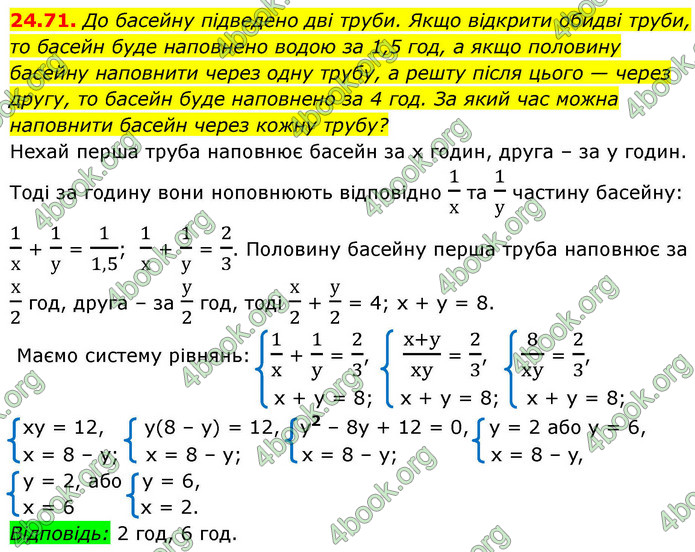 ГДЗ Алгебра 9 клас Мерзляк НУШ