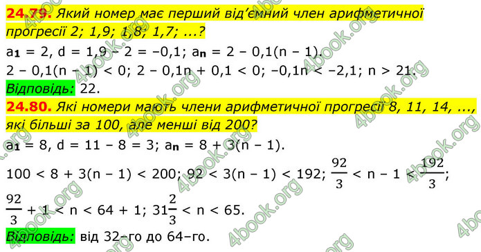 ГДЗ Алгебра 9 клас Мерзляк НУШ