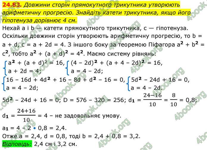 ГДЗ Алгебра 9 клас Мерзляк НУШ