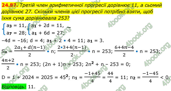ГДЗ Алгебра 9 клас Мерзляк НУШ
