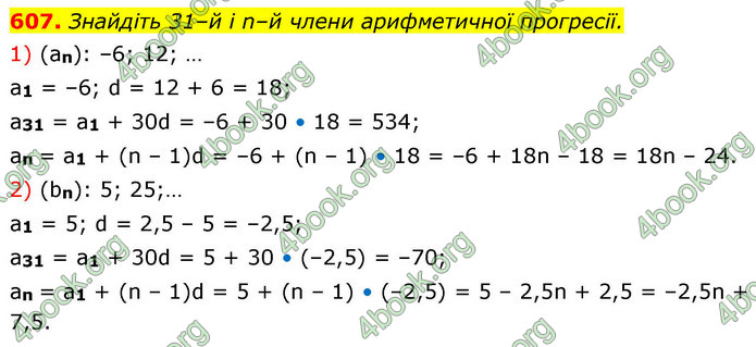 ГДЗ Алгебра 9 клас Тарасенкова НУШ
