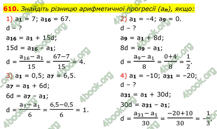ГДЗ Алгебра 9 клас Тарасенкова НУШ