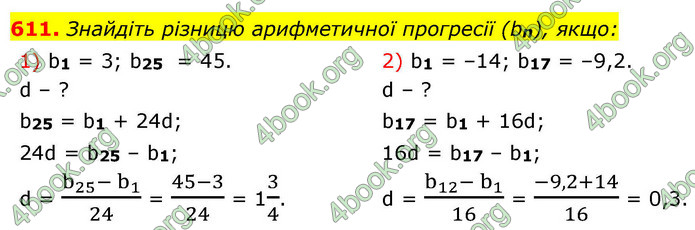 ГДЗ Алгебра 9 клас Тарасенкова НУШ