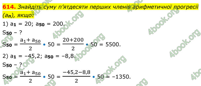ГДЗ Алгебра 9 клас Тарасенкова НУШ