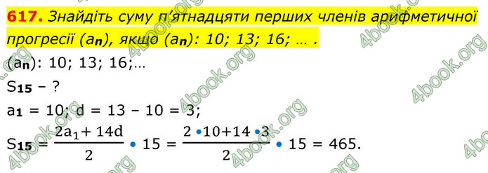 ГДЗ Алгебра 9 клас Тарасенкова НУШ