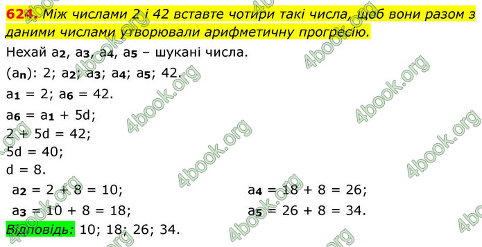 ГДЗ Алгебра 9 клас Тарасенкова НУШ