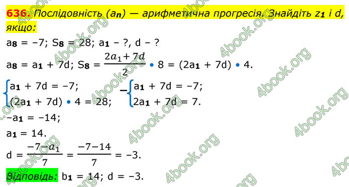 ГДЗ Алгебра 9 клас Тарасенкова НУШ