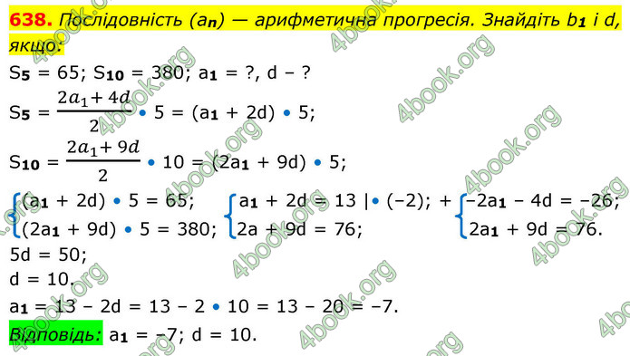 ГДЗ Алгебра 9 клас Тарасенкова НУШ